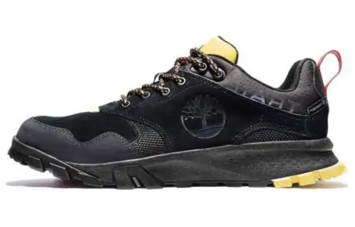Timberland Garrison Trail Cushioning Low top Running Shoes Men's Black Yellow