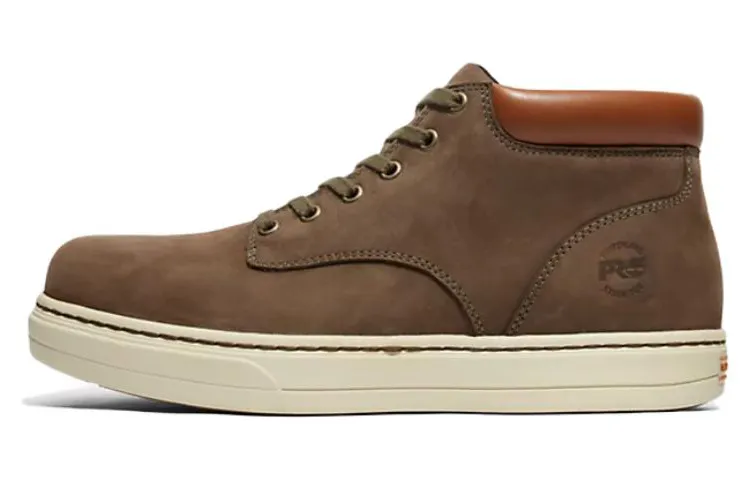 Timberland Pro Disruptor Worker Chukka Abrasion Resistant Short Outdoor Boots Men's Brown