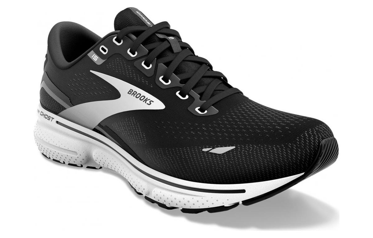 Brooks Men’s Ghost 15 ‘Black Blackened Pearl’