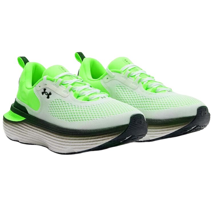 Under Armour Infinite Elite 2 Breathable Coverage Rebound Low top Long Distance Running Shoes Men’s White Green