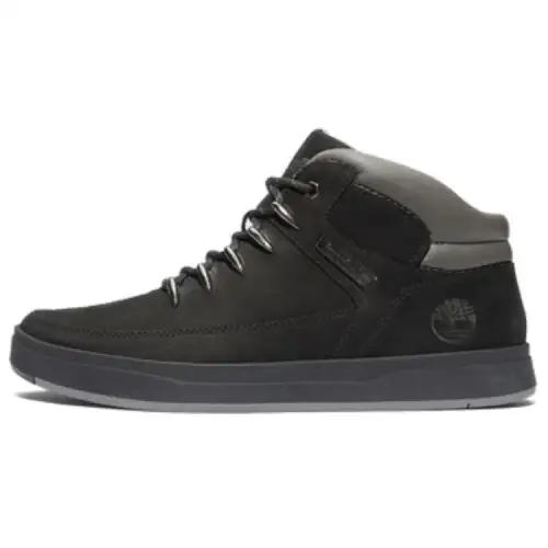 Timberland Davis Square Abrasion Resistant Cushioning Short Hiking Boots Men's Black