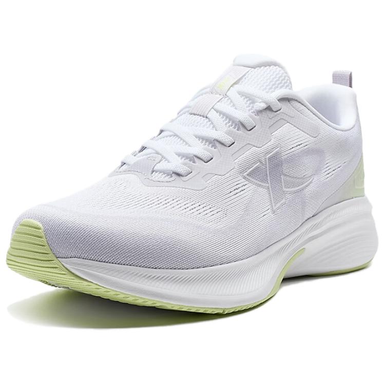XTEP Cushioning Slip Resistant Rebound Low top Casual Sprint Running Shoes Women’s White Green
