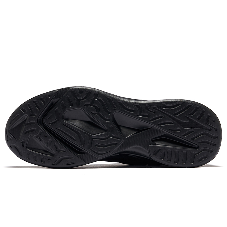 Erke Lingyue 1 Abrasion Resistant Abrasion Resistant Low top Casual City Commuting Running Shoes Men’s Jet Black