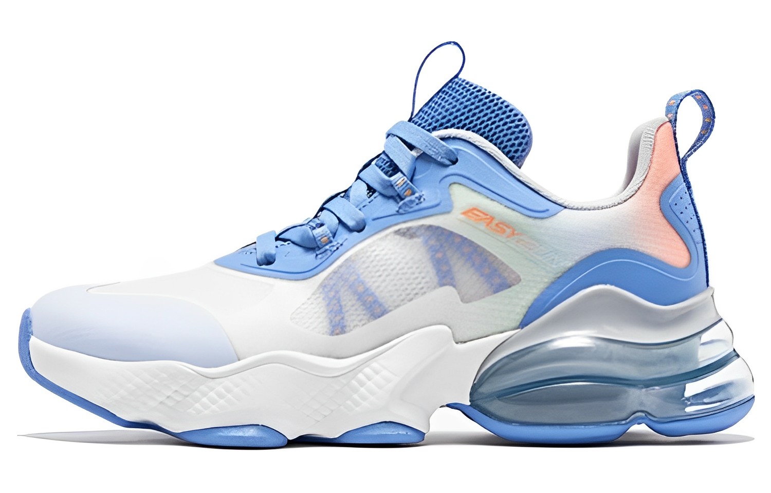 QIAODAN Der Beimei Running Shoes Women’s Low Top White/Orange/Blue