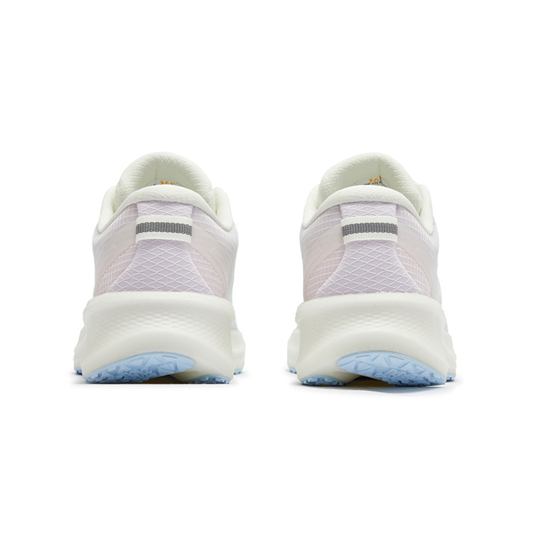 361° Sharp Sparkle Slip Resistant Abrasion Resistant Low top Casual Running Shoes Women’s White Pink Pearl