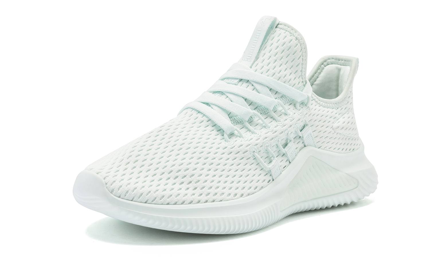 QIAODAN Wear resistant And Lightweight Low top Running Shoes Women’s Light Transparent Green Jordan White