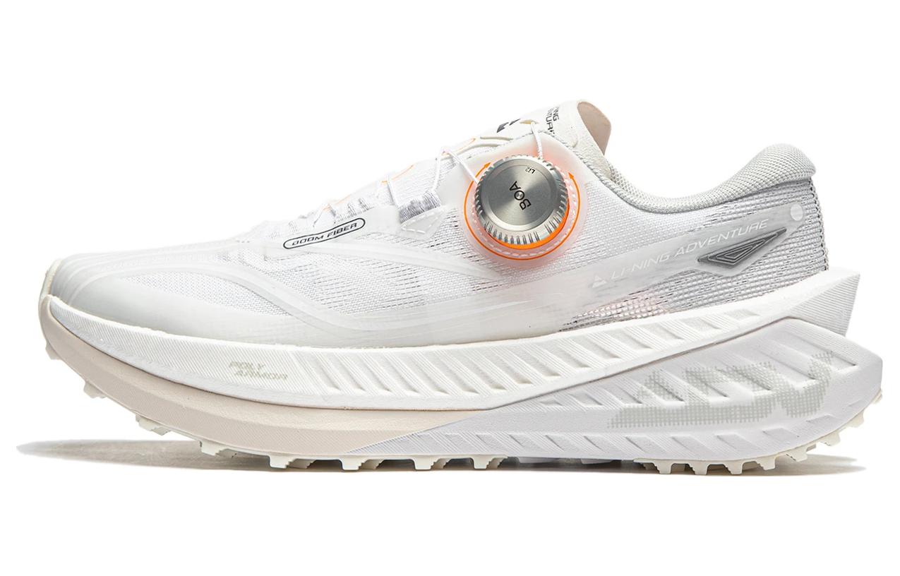 Li Ning Dilu Pro Slip Resistant Abrasion Resistant Low top Trail Running Shoes Women’s White