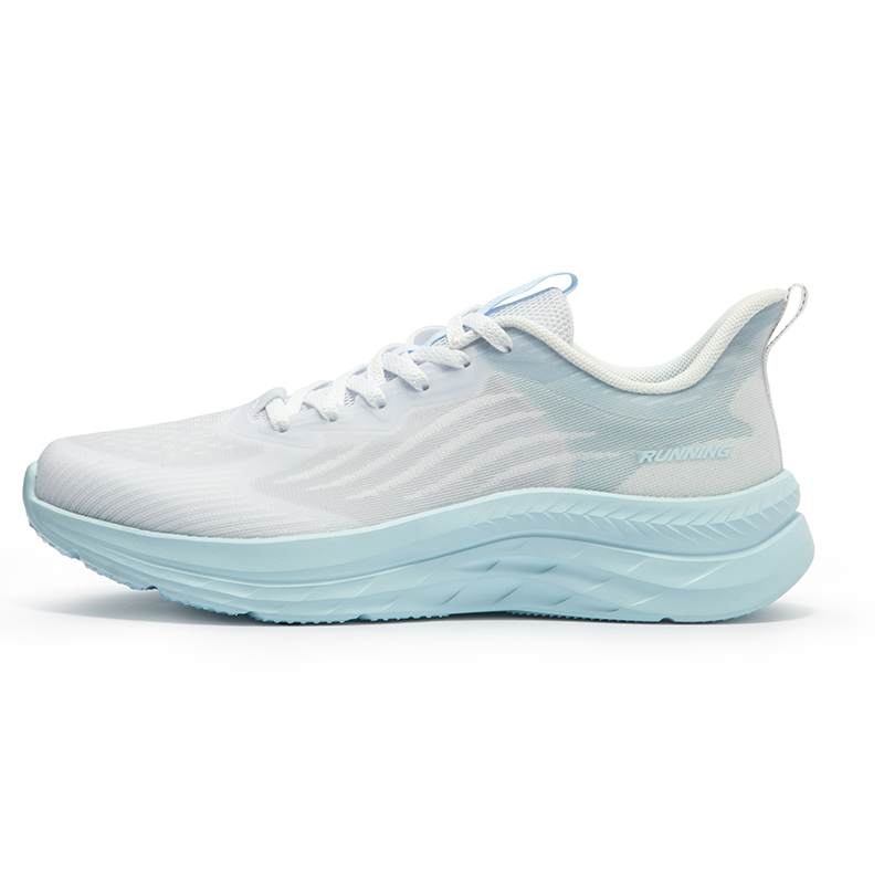 361° Cushioning Slip Resistant Cushioning Slip Resistant Low top Casual Running Shoes Women’s White Blue