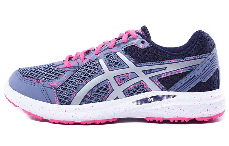 ASICS Gel Kaiteki Running Shoes Women's Low Top Blue/Pink