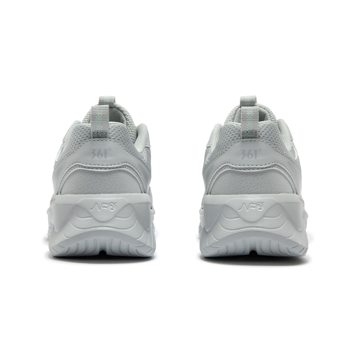 361° Cushioning Abrasion Resistant Cushioning, Wear Resistant Low top Casual City Commuting Running Shoes Women’s Gray