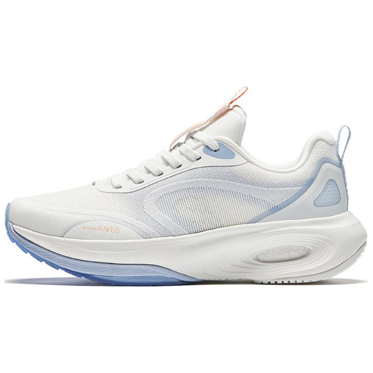 Anta Spiritual Arc Slip Resistant Low top Running Shoes Women’s White Blue