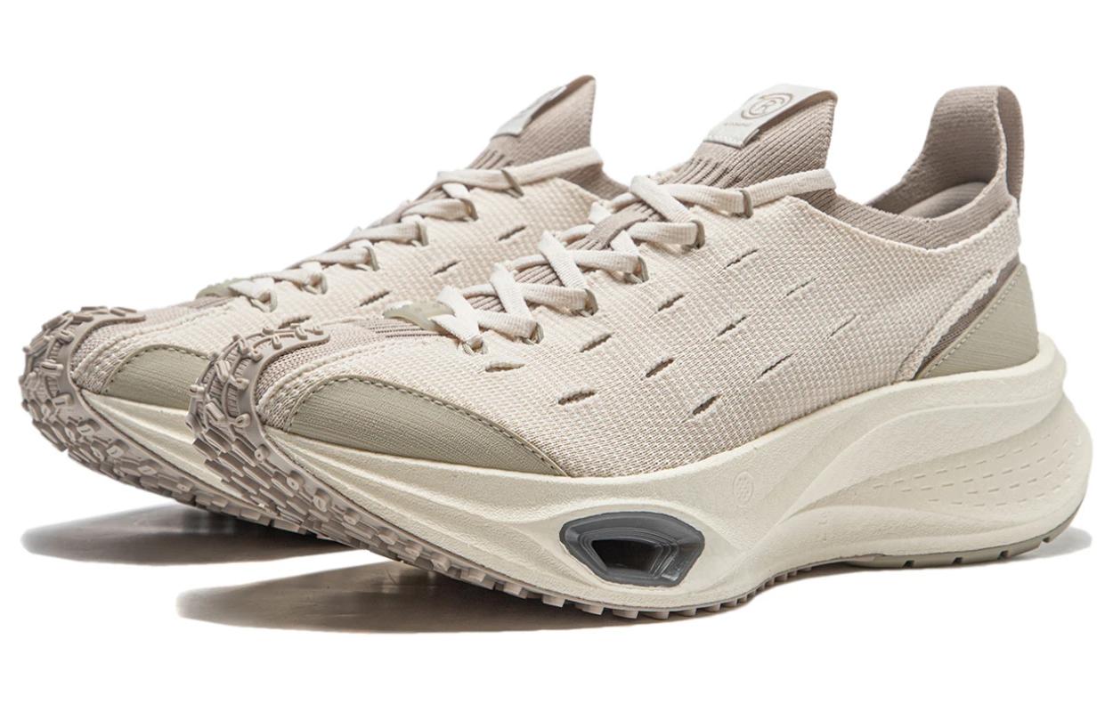Li Ning Cushioning Abrasion Resistant Slip Resistant Low top Trendy Sneakers & Casual Shoes Unisex Gray