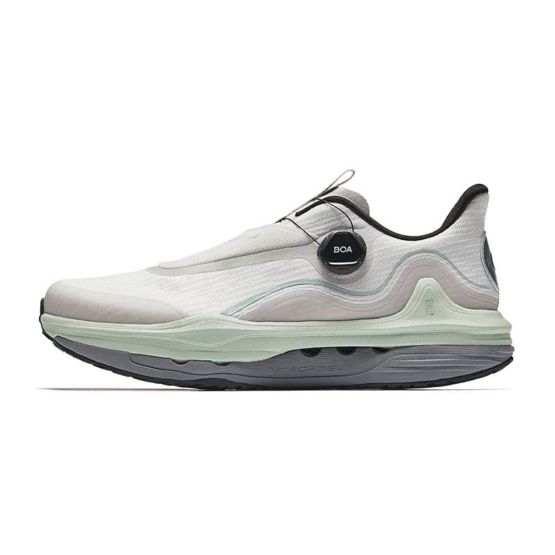 Anta Champion All Weather Collection Cushioning Slip Resistant Low top Running Shoes Men’s Cumulus Gray