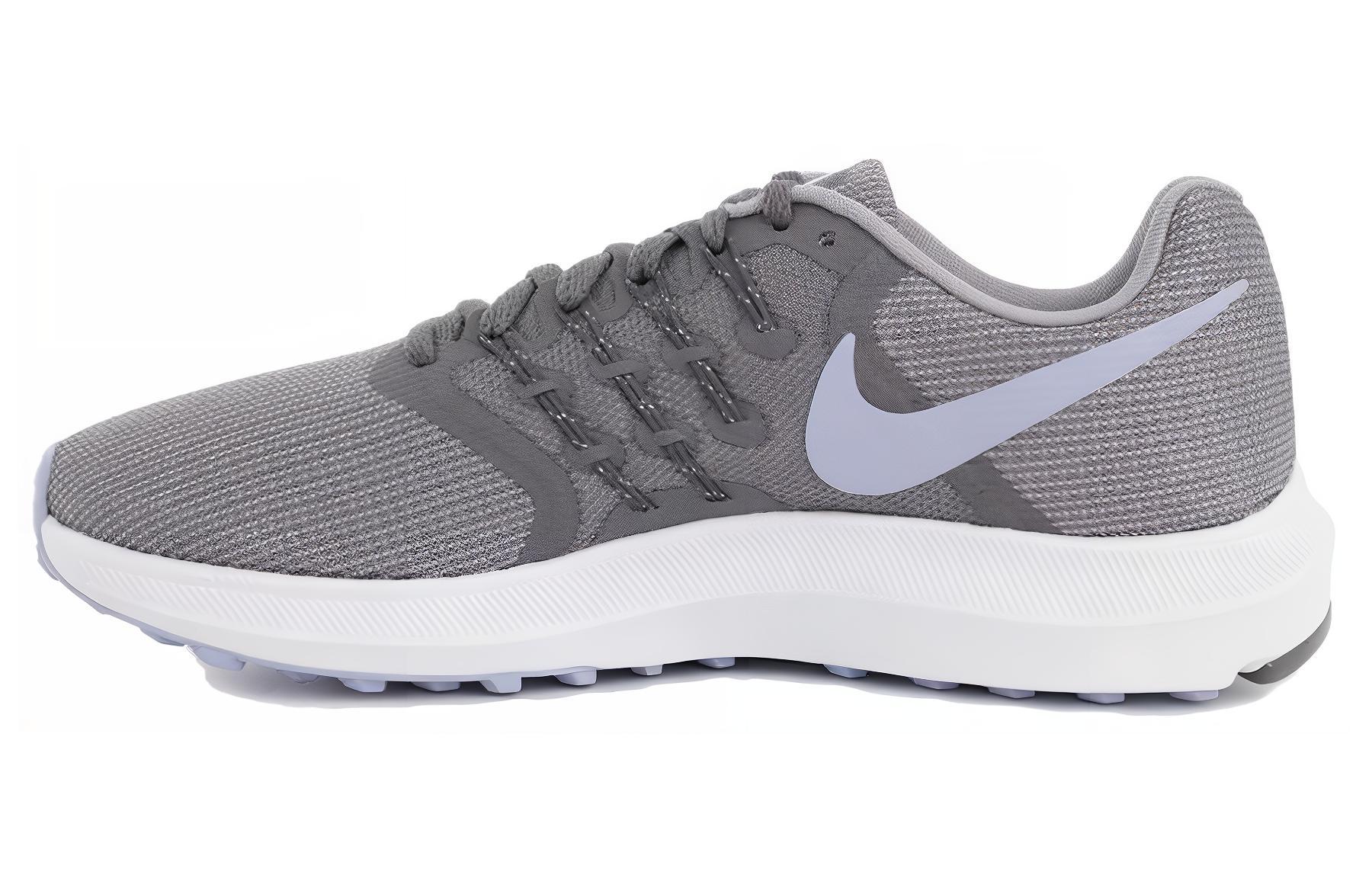 Nike Run Swift 1 Comfortable Abrasion Resistant Breathable Low top Running Shoes Unisex Gray Blue