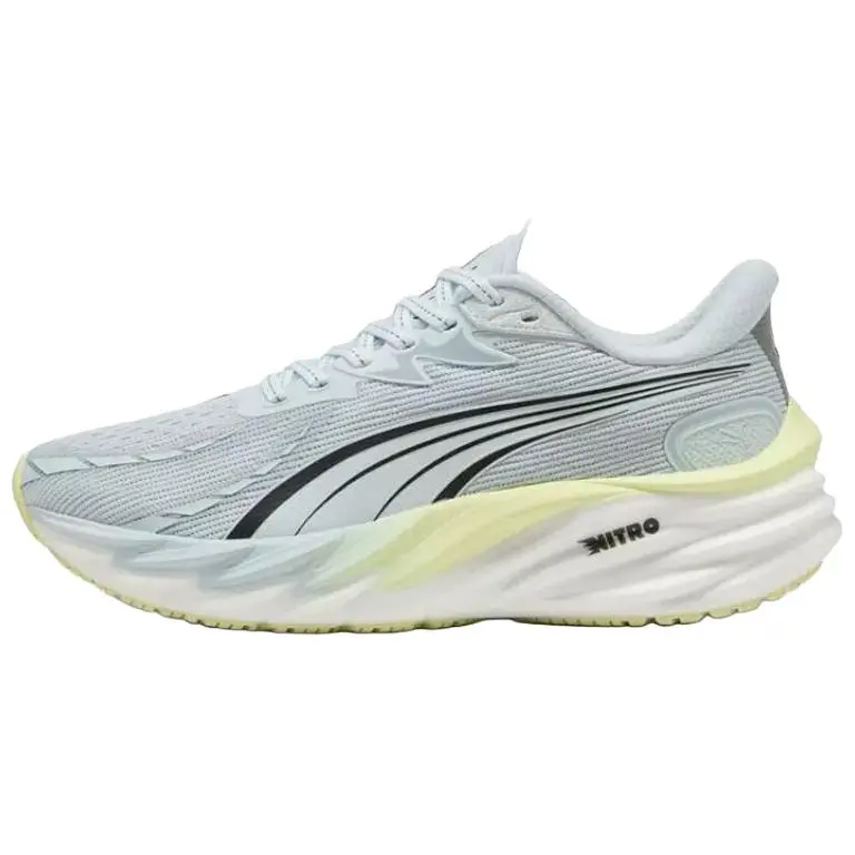 PUMA Velocity NITRO 4 Abrasion Resistant Low top Casual Running Shoes Women's Gray