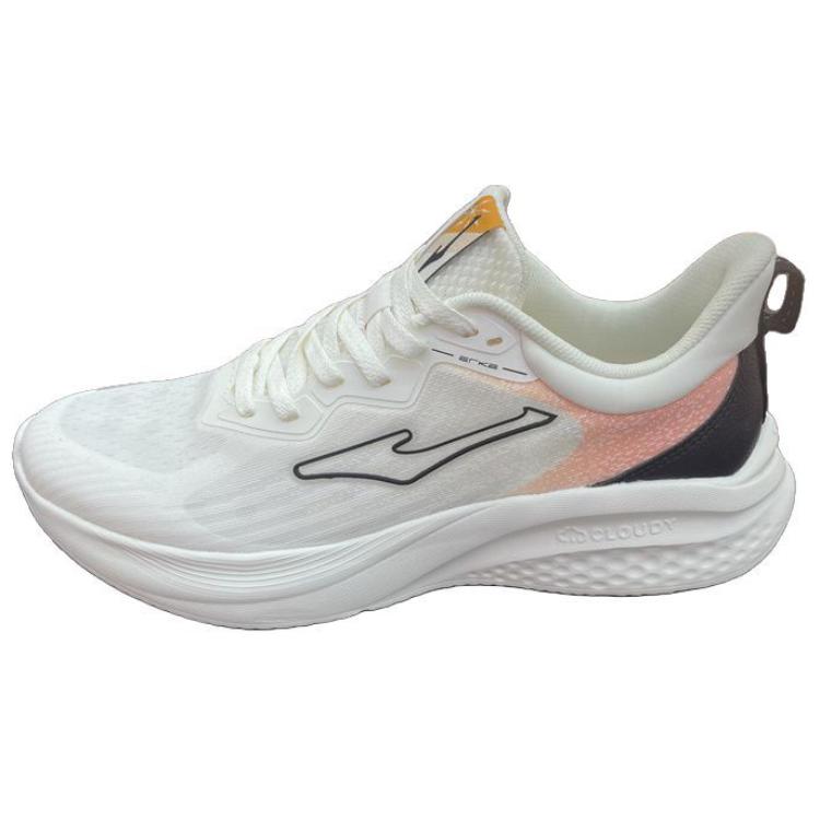 Erke Cushioning Breathable Lightweight Low top Running Shoes Men’s White Black