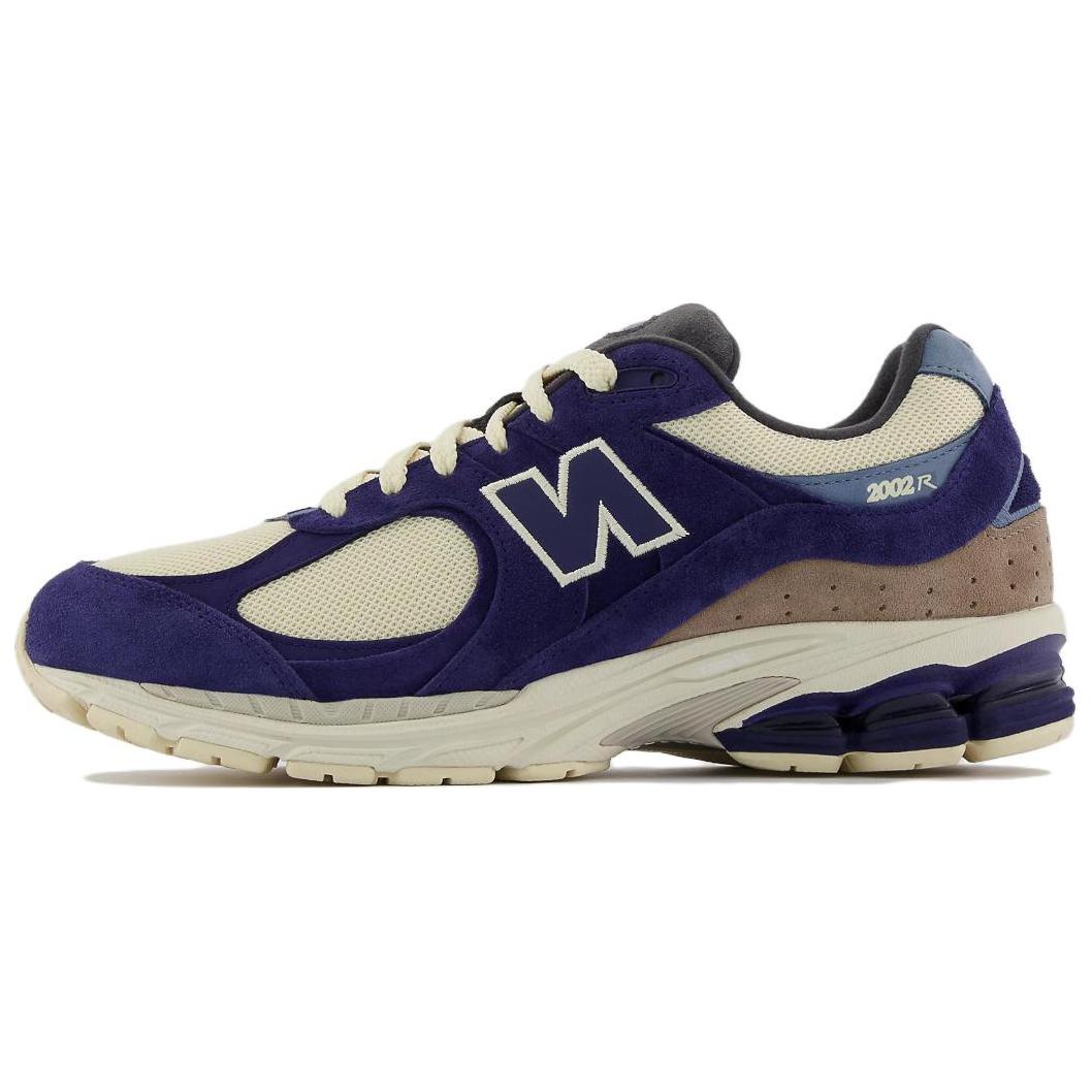 New Balance NB 2002R comfortable retro fabric leather shock-absorbing wear-resistant lightweight low-top NewBalance 860v2 running shoes men's blue and white