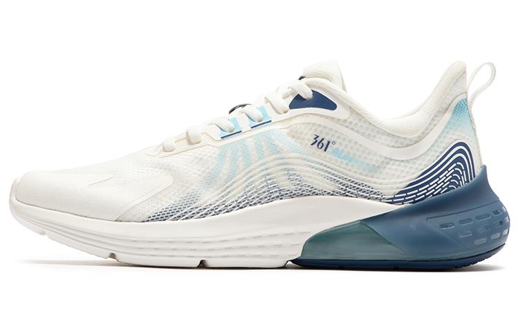 361° Casual Slip Resistant, Abrasion Resistant, Lightweight Low top Running Shoes Men’s White Blue