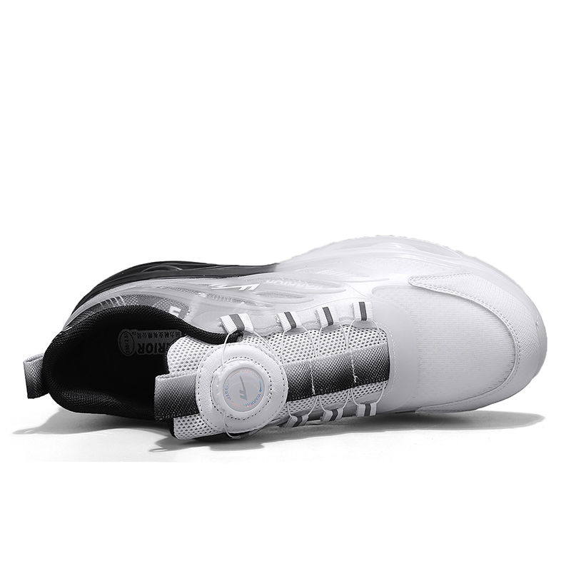 Warrior Cushioning Height Increasing Cushioning Height Increasing Low top Training Running Shoes Men’s Gray Black