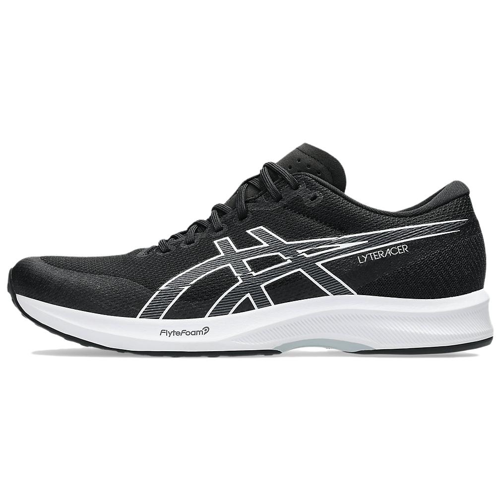 ASICS LYTERACER 6 Abrasion Resistant Abrasion Resistant Low top Training Running Shoes Men’s Black White