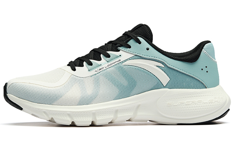 Anta Comfortable Textile, Leather Cushioning Slip Resistant Abrasion Resistant Breathable Lightweight Low top