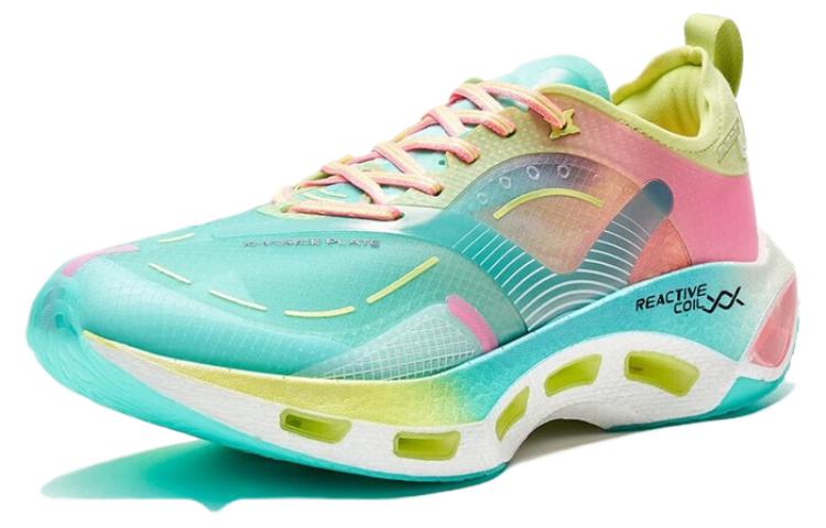 XTEP Cushioning Spin 10.0 Pro Professional Slip Resistant Abrasion Resistant Low top Running Shoes Men’s Celery Green