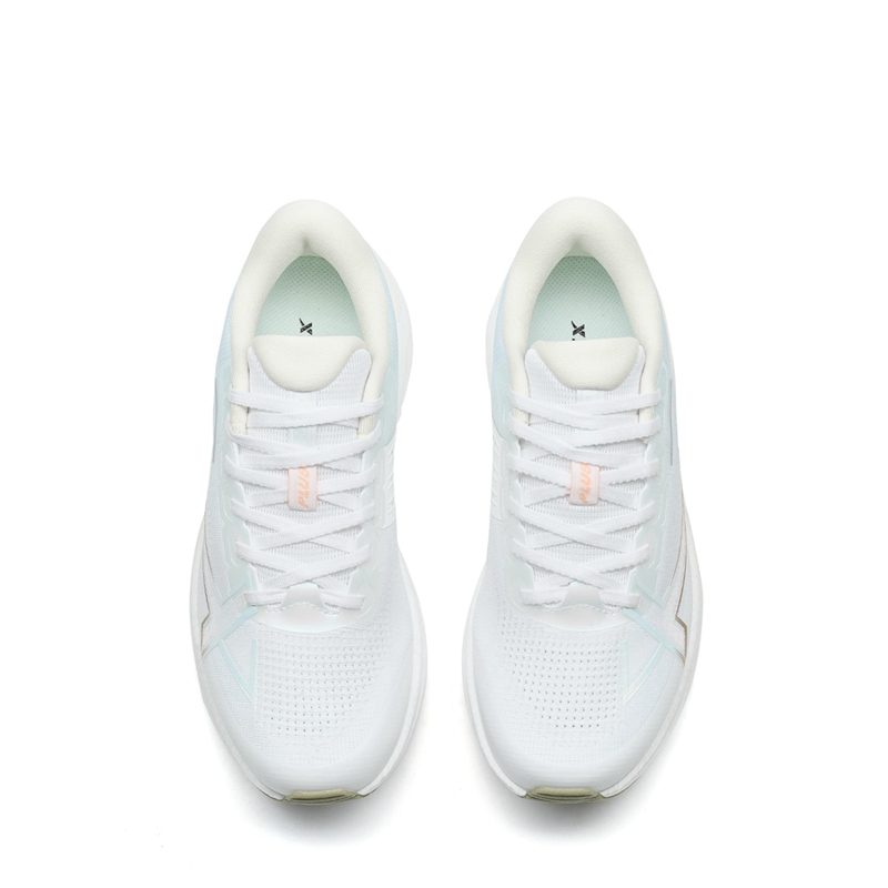 XTEP 2000km PLUS Textile Cushioning Slip Resistant Rebound Low top Training Sprint Running Shoes Women’s White