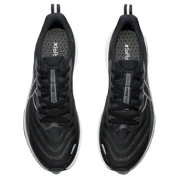 XTEP 360X 2.0 LITE Slip Resistant Coverage Low top Carbon Plate Marathon Racing Running Shoes Men’s Black White