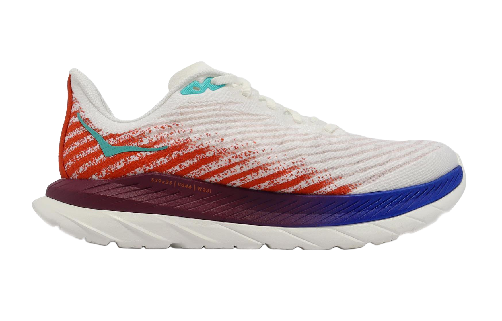 HOKA ONE ONE Mach 5 Wide ‘White Fire Red’ Women’s
