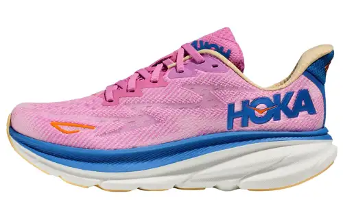 HOKA ONE ONE Clifton 9 Wide 'Cyclamen'