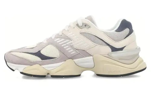 New Balance NB 9060 Comfortable Cushioning, Wear Resistant Low top Running Shoes Unisex Ecru