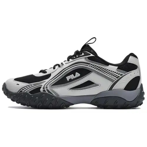 FILA Pebble Low top Casual City Commuting Running Shoes Women's Gray Black