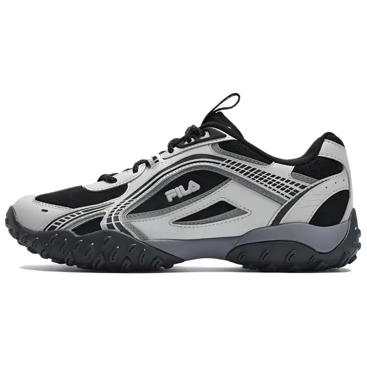FILA Pebble Low top Casual City Commuting Running Shoes Women's Gray Black