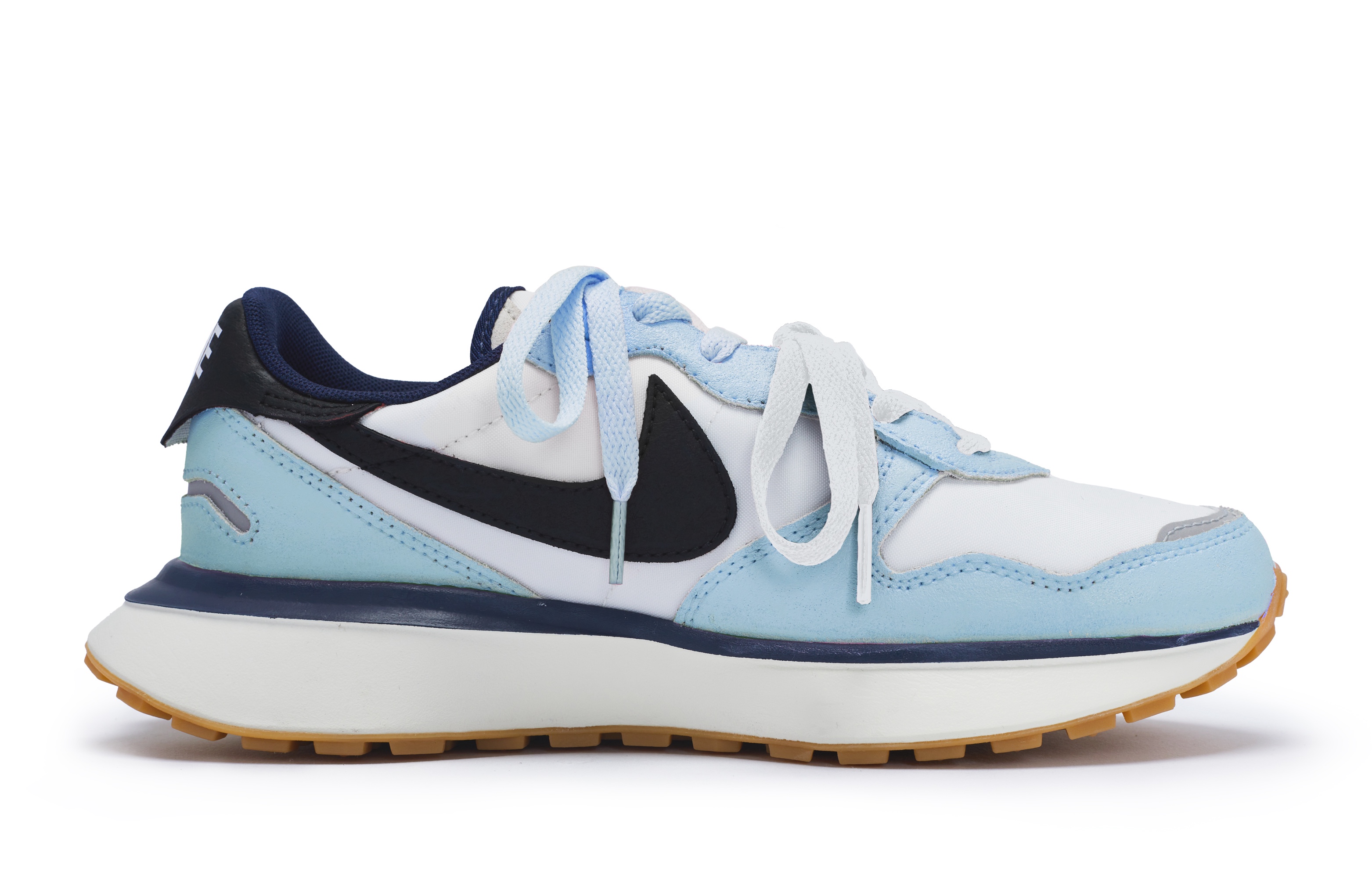 Nike Phoenix Waffle Low top Running Shoes Women’s Blue White Black