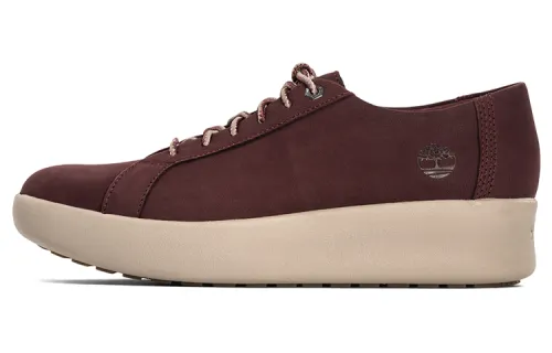 Timberland Berlin Park Running Shoes Women's Low Top Burgundy/White