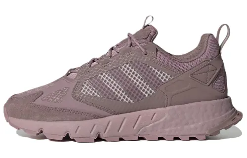 Adidas Originals ZX 1K Boost 2.0 Running Shoes Women's Low Top Purple
