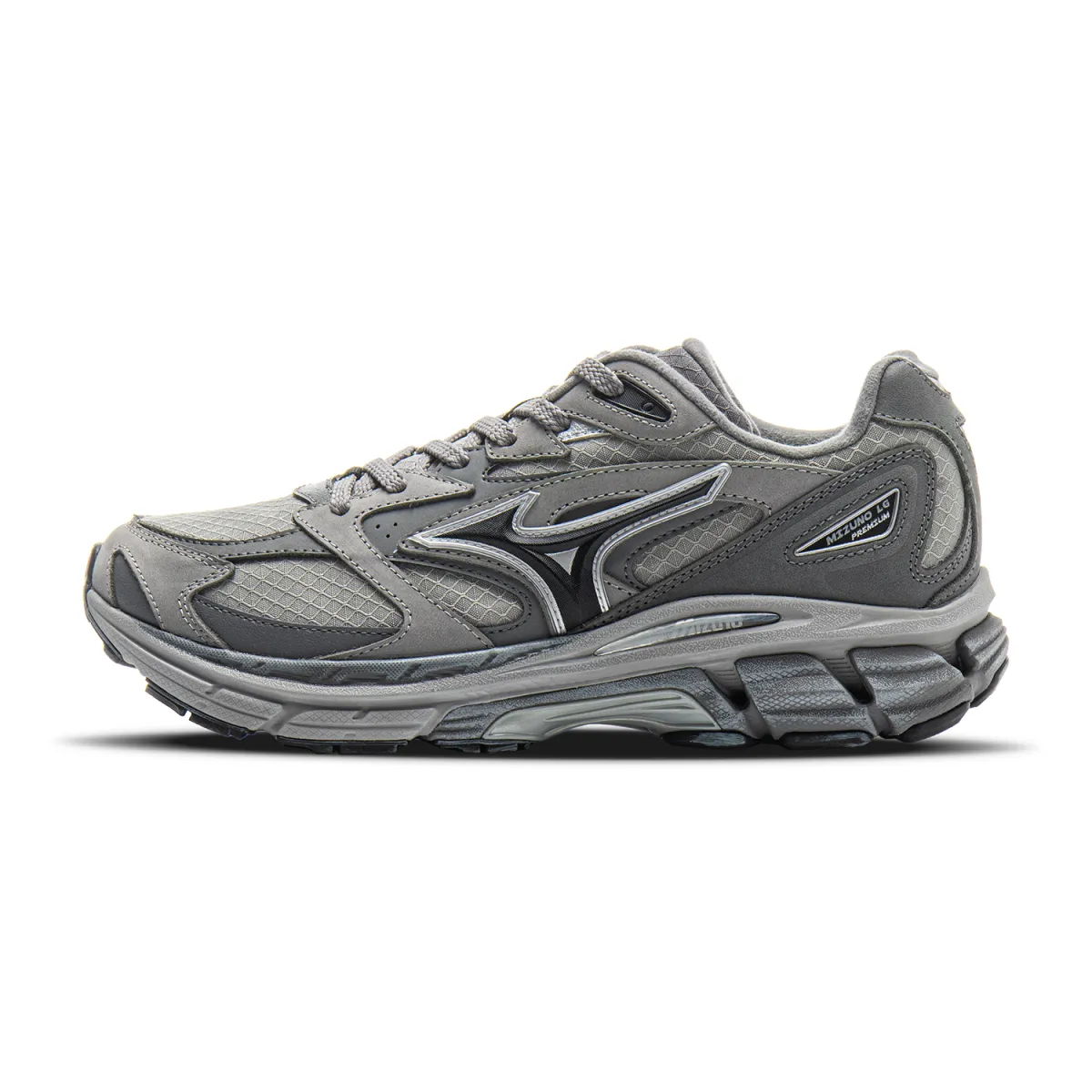 Mizuno LG Premium Comfortable Abrasion Resistant Low top Running Shoes Unisex Shark Gray