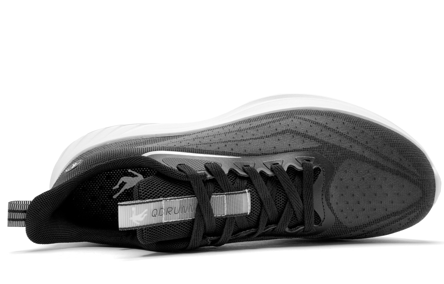 QIAODAN Fabric Cushioning Rebound Abrasion Resistant Lightweight Breathable Slip Resistant Low top