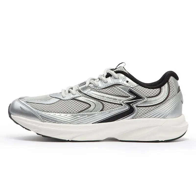 361° Cushioning Abrasion Resistant Breathable Low top Running Shoes Men’s Photon Gray/Silver White