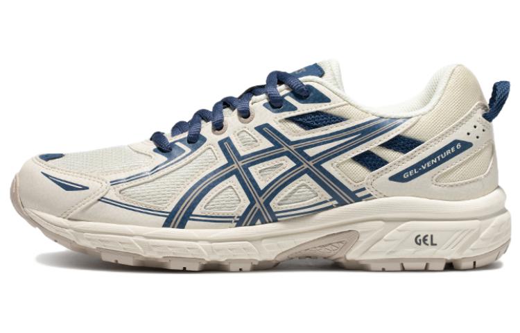 Женские кроссовки ASICS Gel-Venture 6 (бело-синий)