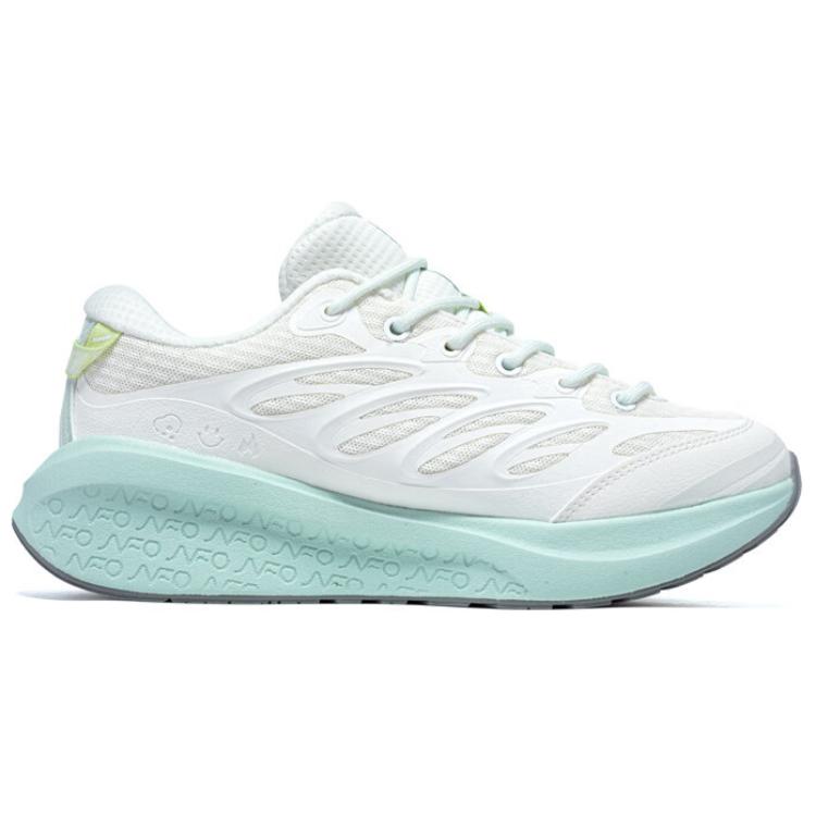 361° Style Slip Resistant Abrasion Resistant Low top Running Shoes Women’s White Green