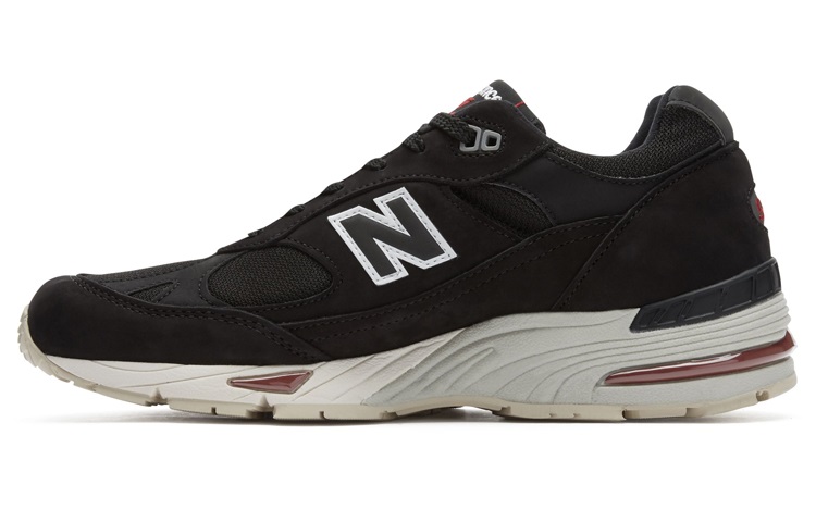 991 New Balance Made in England 'Black Red'