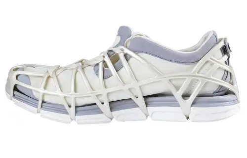Li Ning Cushioning Slip Resistant Low top Running Shoes Men's White