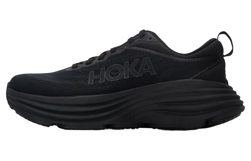 Женские кроссовки HOKA HOKA ONE ONE Bondi 8 Wide (черные)