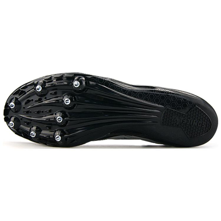 Winglized Slip Resistant Abrasion Resistant Low top Sprint Running Shoes Unisex Obsidian Black