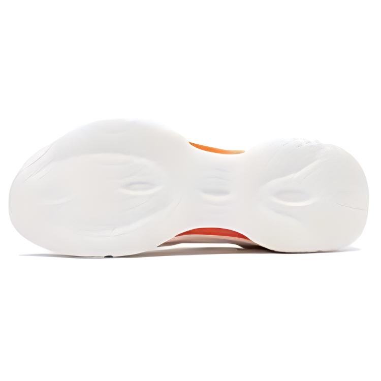 361° Comfortable Cushioning Slip Resistant Abrasion Resistant Low top Running Shoes Men’s White Orange Green