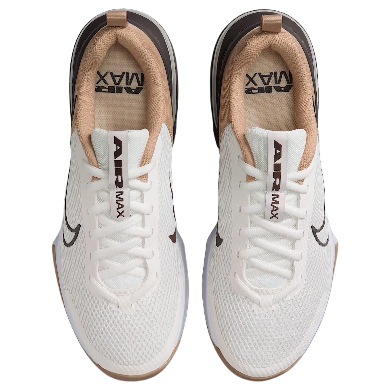 Nike Air Max Alpha Trainer 6 Abrasion Resistant Low top Running Shoes Men’s Brown White