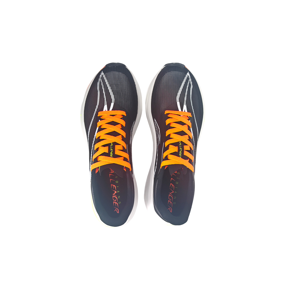 Li Ning Feidian 5 Challenger Running Shoes Unisex Low Top Orange, Green