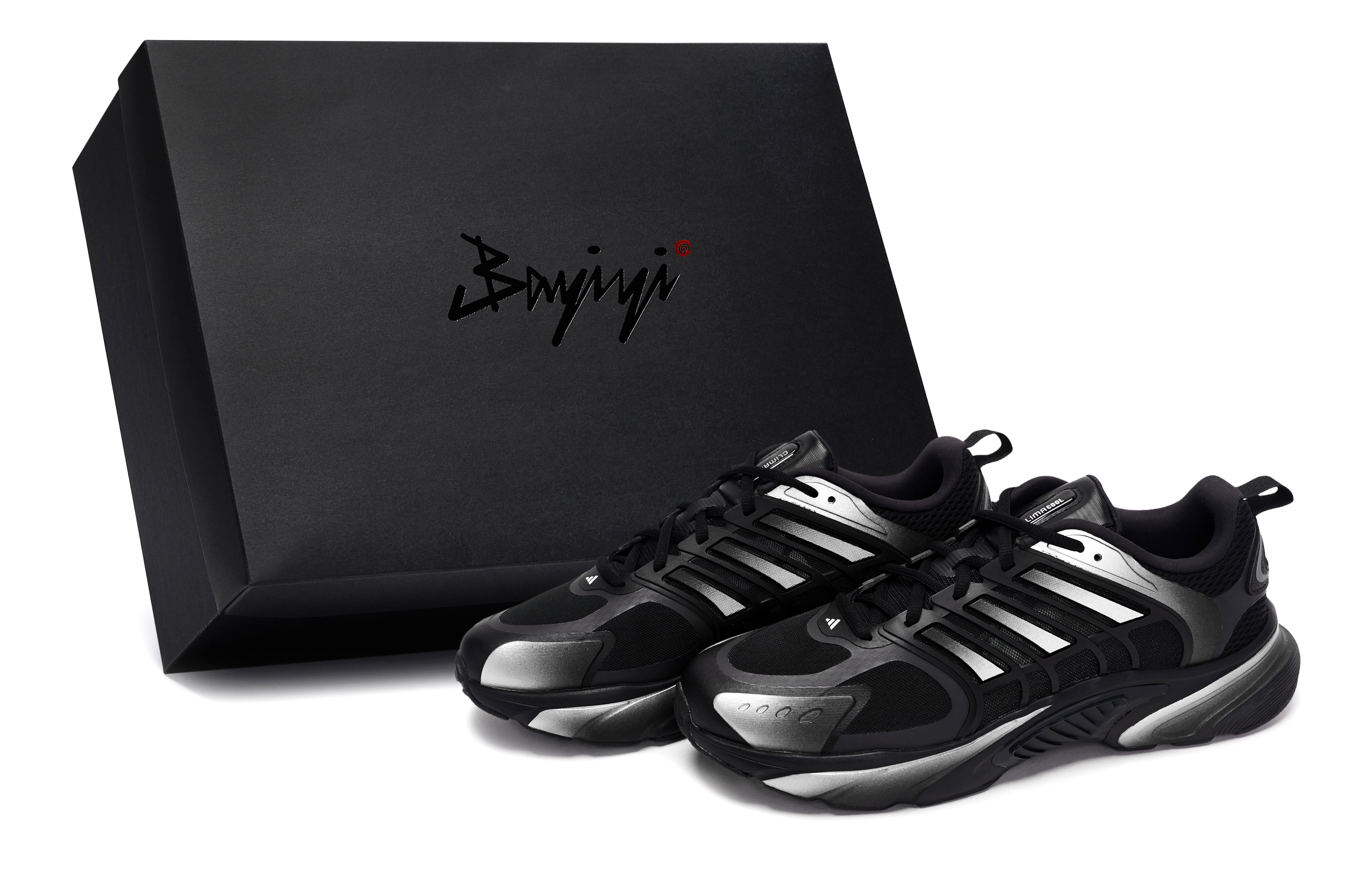Adidas Climacool Ventania Abrasion Resistant Low top Running Shoes Unisex Black Silver