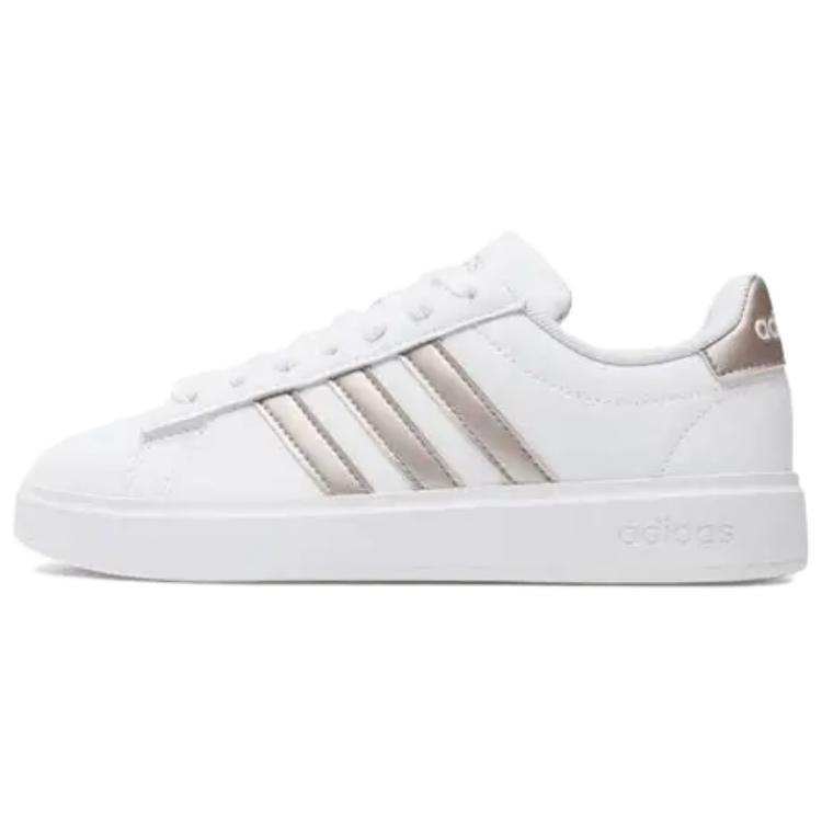 Adidas Wmns Grand Court Cloudfoam 'White Platinum Metallic' Women's
